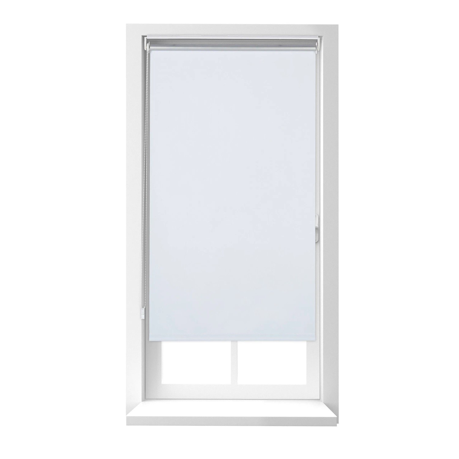 Relaxdays Thermorollo Polyester Aluminium Weiß Verdunkelnd Blickdicht Thermobeschichtet 220 cm x 80 cm x 6,5 cm 0,9 kg
