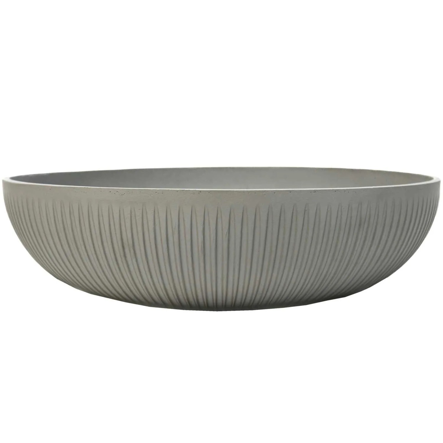 Vivanno Pflanzschale Plana 34 cm x 34 cm x 9 cm Skandigrau