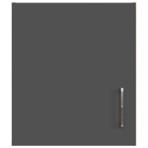 Hängeschrank Sorrento in Anthrazit-Wotaneiche Optik, 50x57x34 cm, mit Metallgriff.