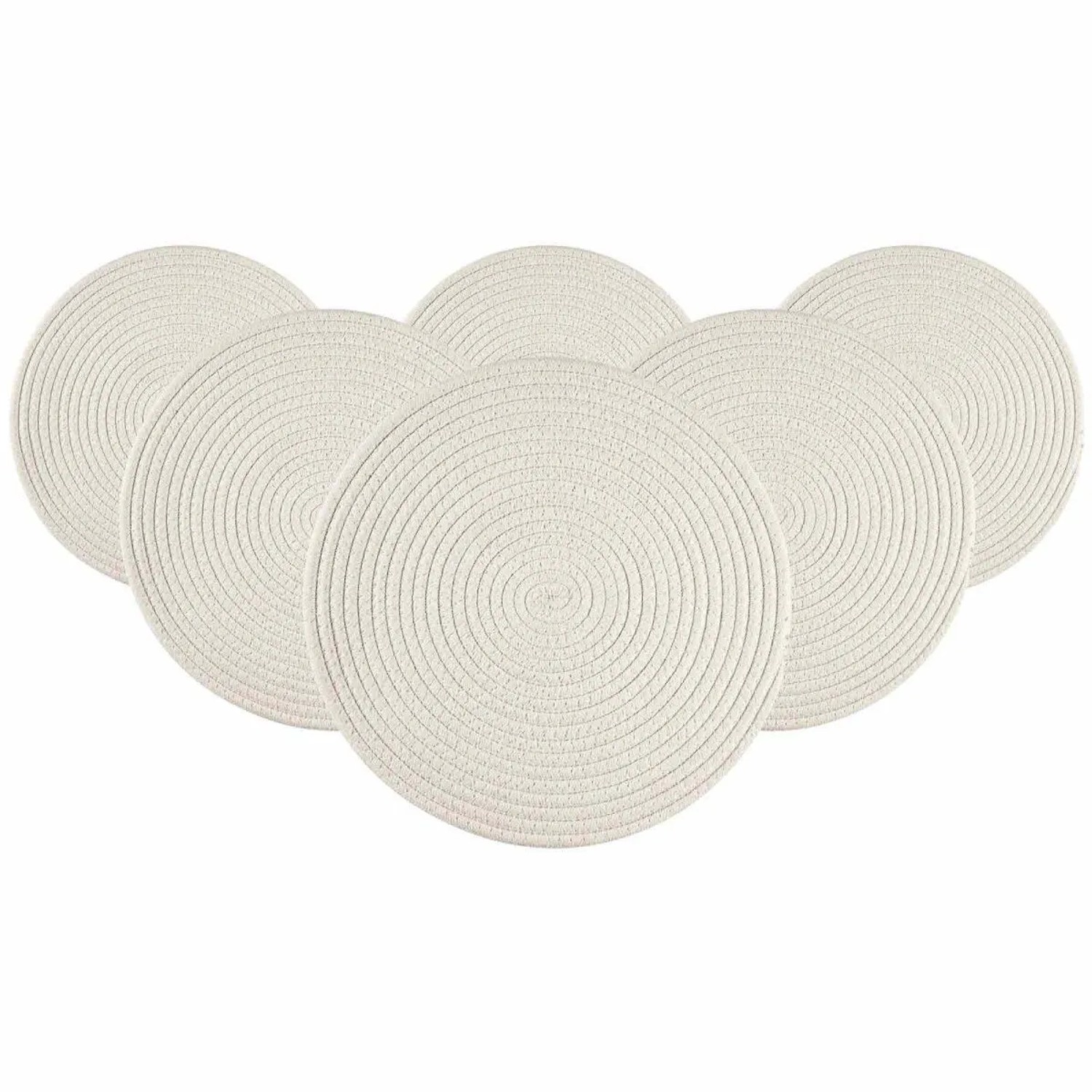 Ritzenhoff & Breker Tavolo Platzmatte 35 cm 6er Set Creme