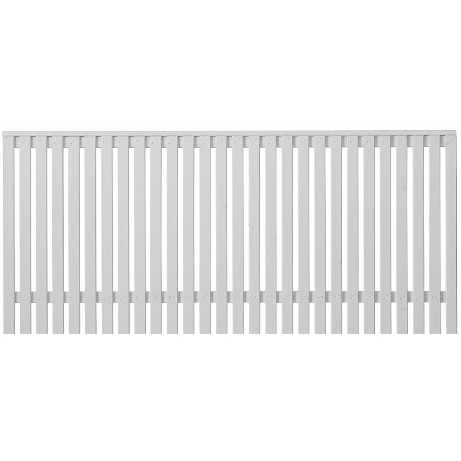 Vorgartenzaun Sendai Nadelholz Weiß 180 cm x 80 cm günstig online kaufen