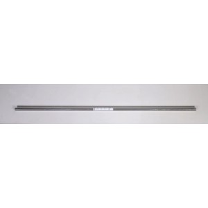 Edelstahl Handlauf V2A, 2000 mm lang, 40 mm Durchmesser, für Innen- und Außenbereich.