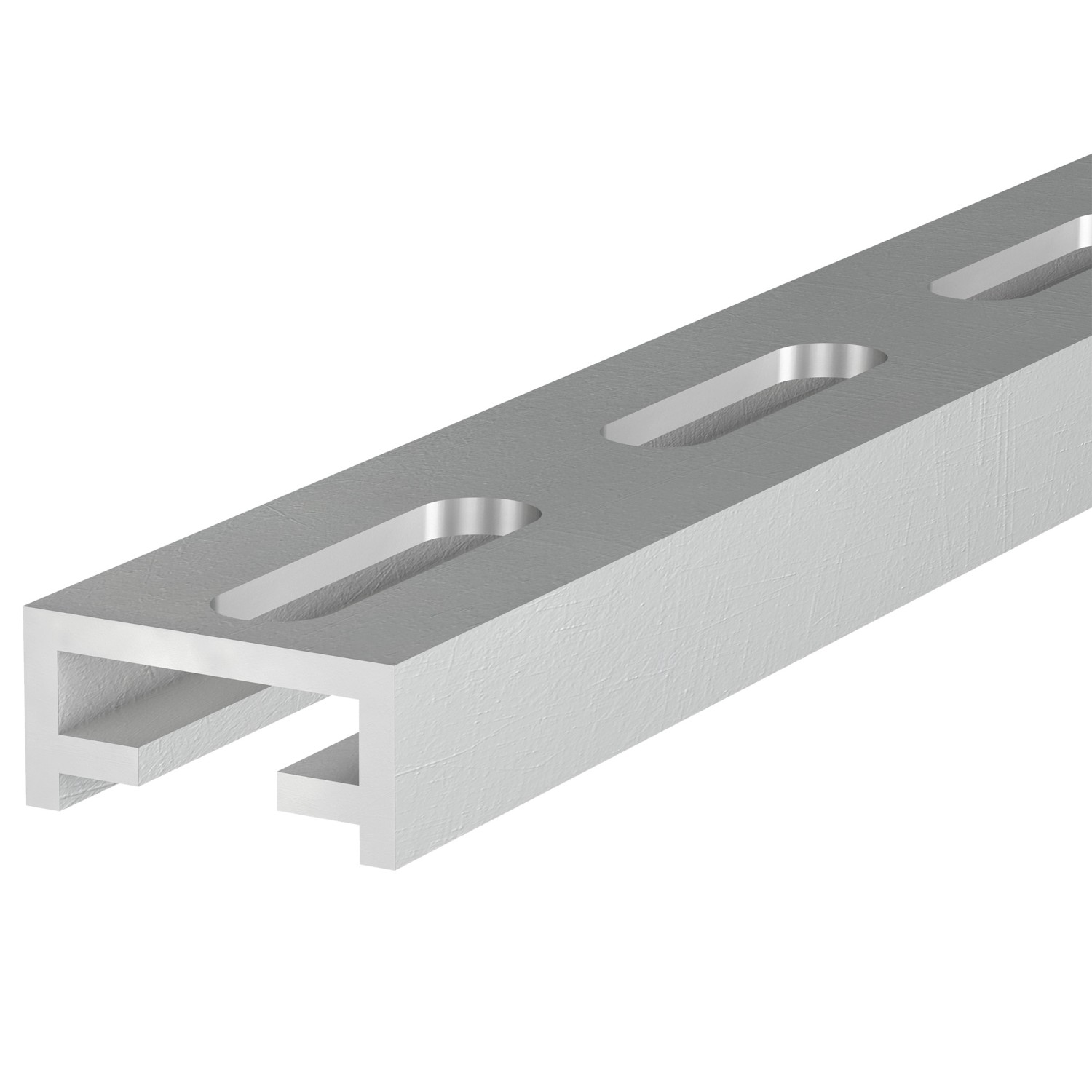 Solar U-Profil 32 mm x 16 mm x 2.000 mm für Geländerbefestigung