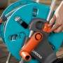 Gardena CleverRoll S Schlauchwagen-Set mit 20m Schlauch und Zubehör, Detailaufnahme.