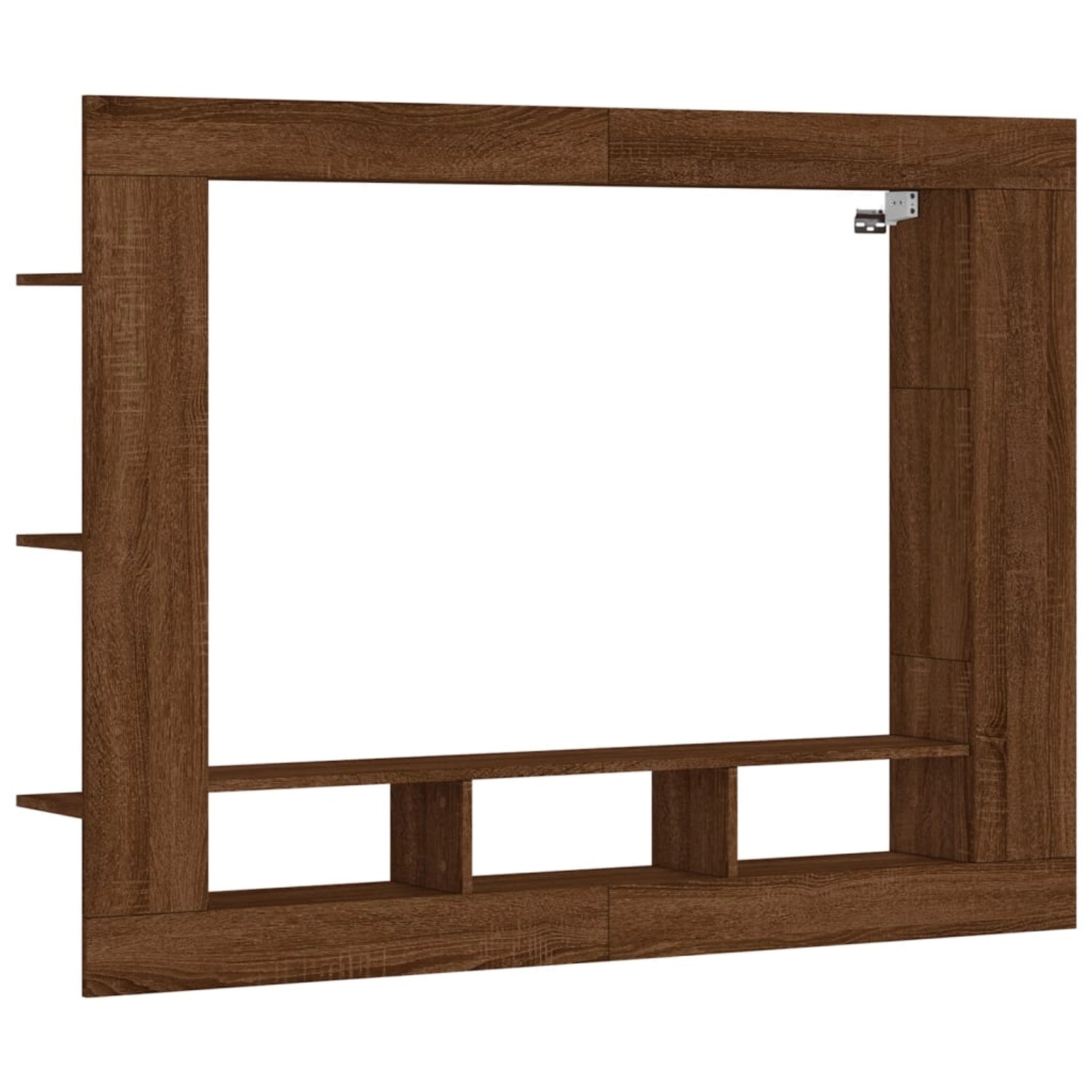 vidaXL TV-Schrank Braun Eichen-Optik 152x22x113 cm Holzwerkstoff 833729 günstig online kaufen