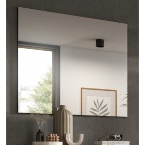 Inn.Furn Garderobenspiegel Grau 80 x 73 cm Cooper
