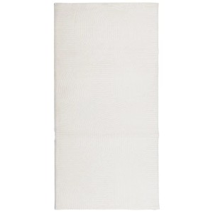 Cremefarbener vidaXL Teppich Iza im skandinavischen Stil, Kurzflor, 100x200 cm.