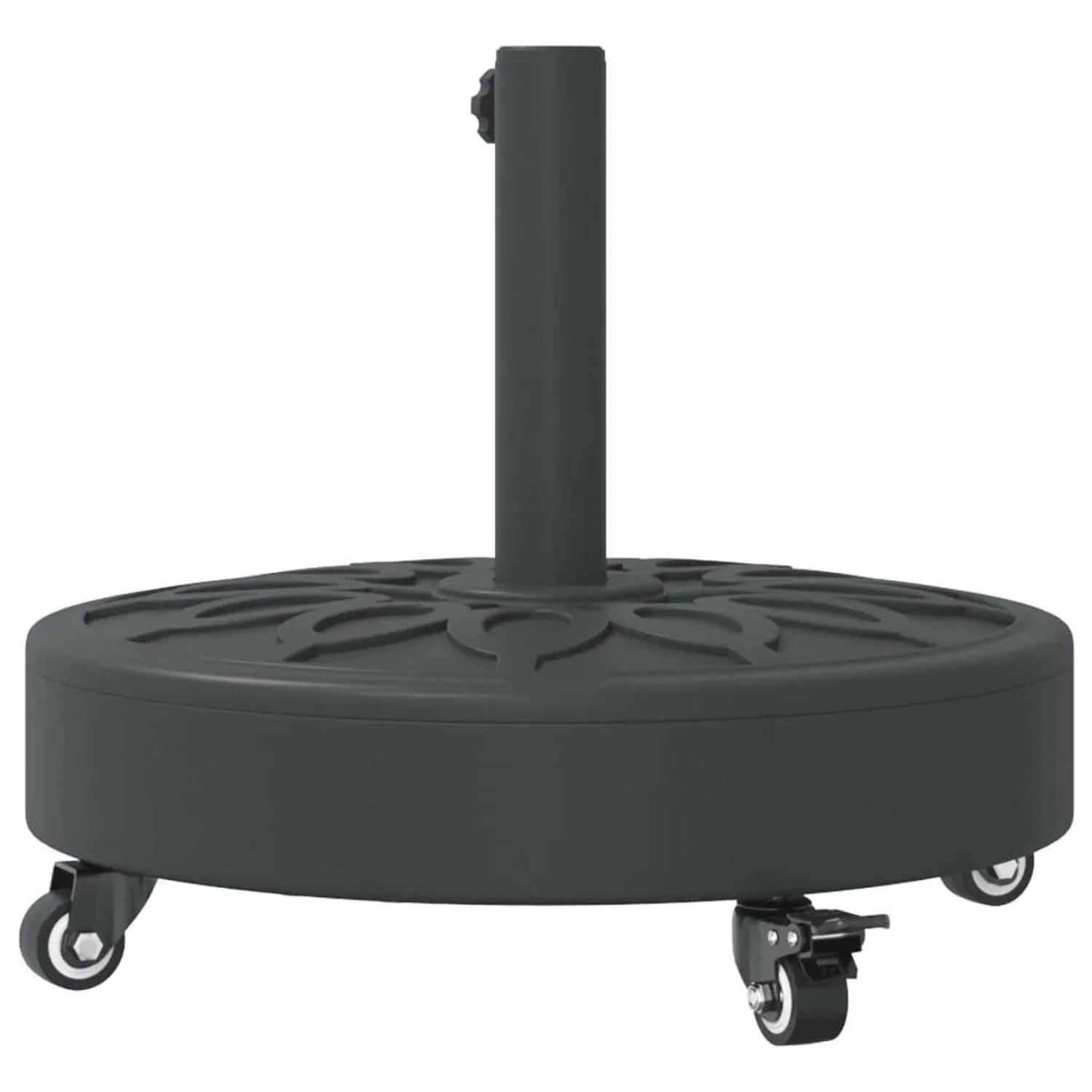 vidaXL Sonnenschirmständer mit Rollen für Ø38/48 mm Mast 27 kg Rund 4007976_6