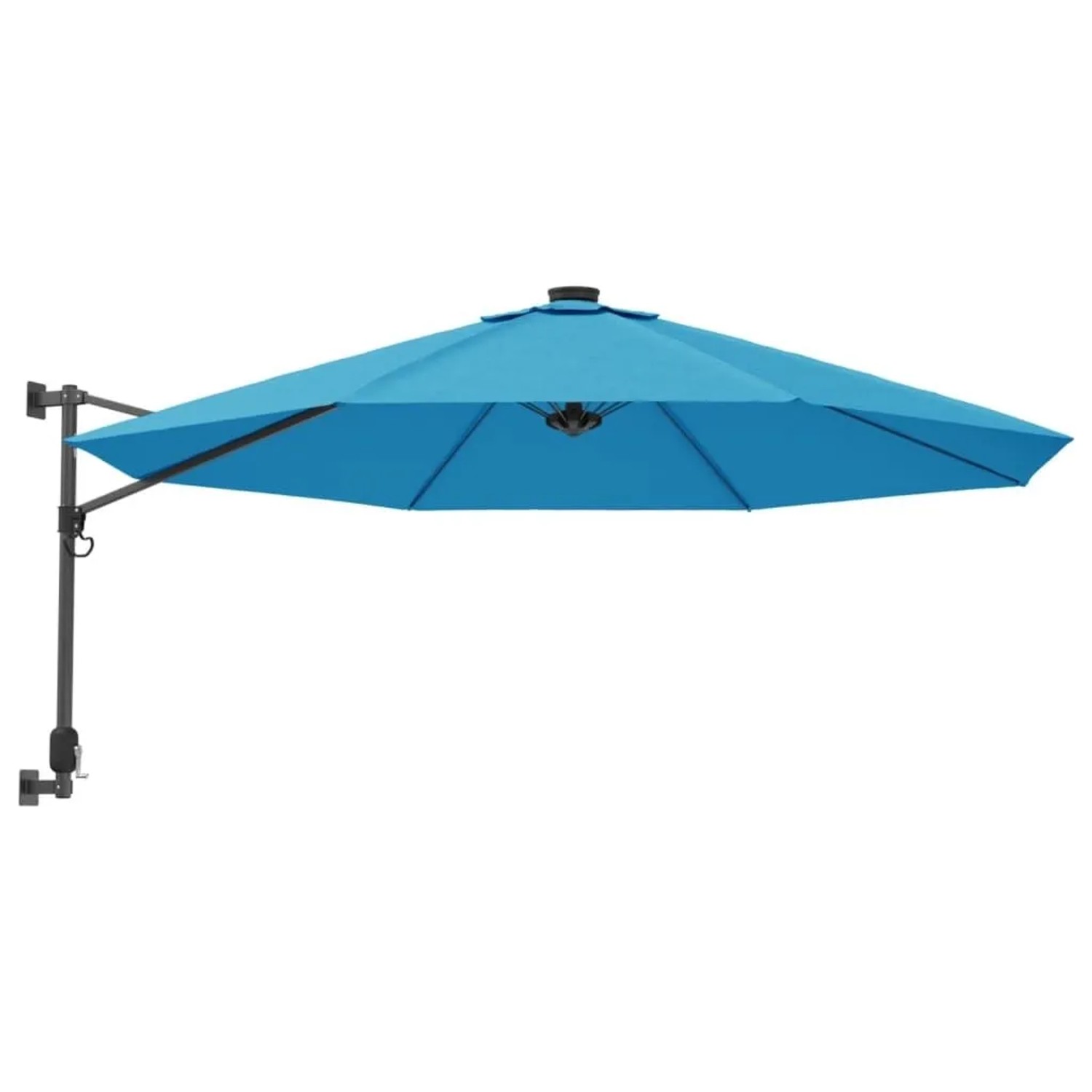 vidaXL Wand-Sonnenschirm Meerblau 290 cm 362890