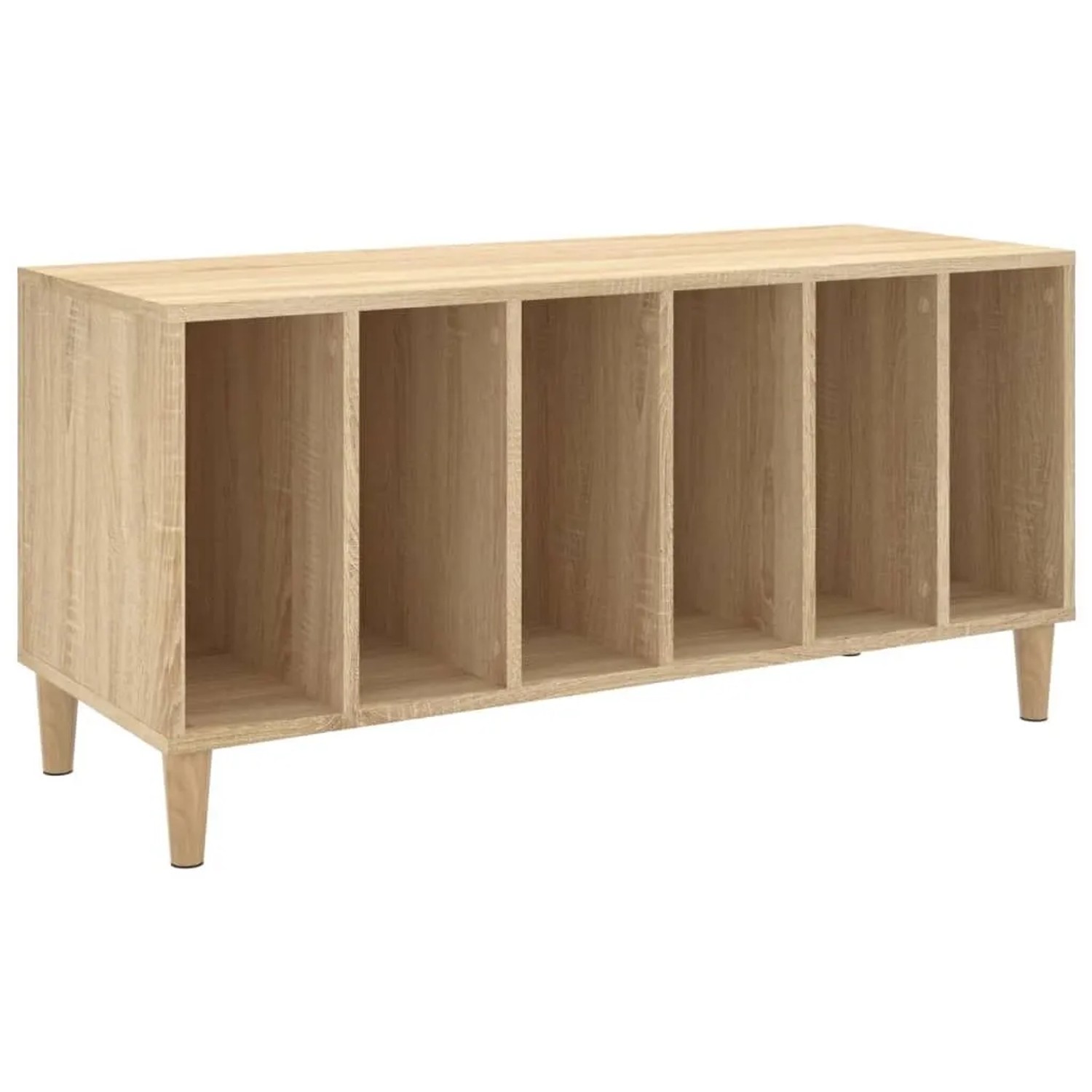 vidaXL Plattenschrank Sonoma-Eiche 100x38x48 cm Holzwerkstoff 831976