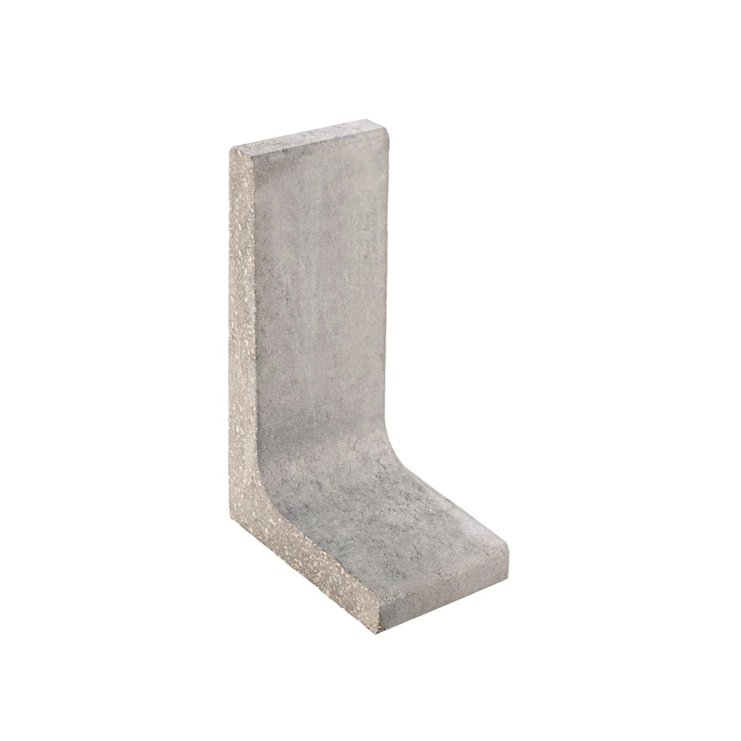 Diephaus L-Stein Unbewehrt Grau 80 cm x 25 cm x 40 cm