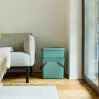 Stapelbare Rotho Multibox Albula 40 l in Mistletoe Green, eine praktische Aufbewahrungsbox.