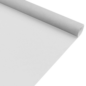 Musterstück: Weißer Primaflor Eventteppich SALSA als Rollenware.