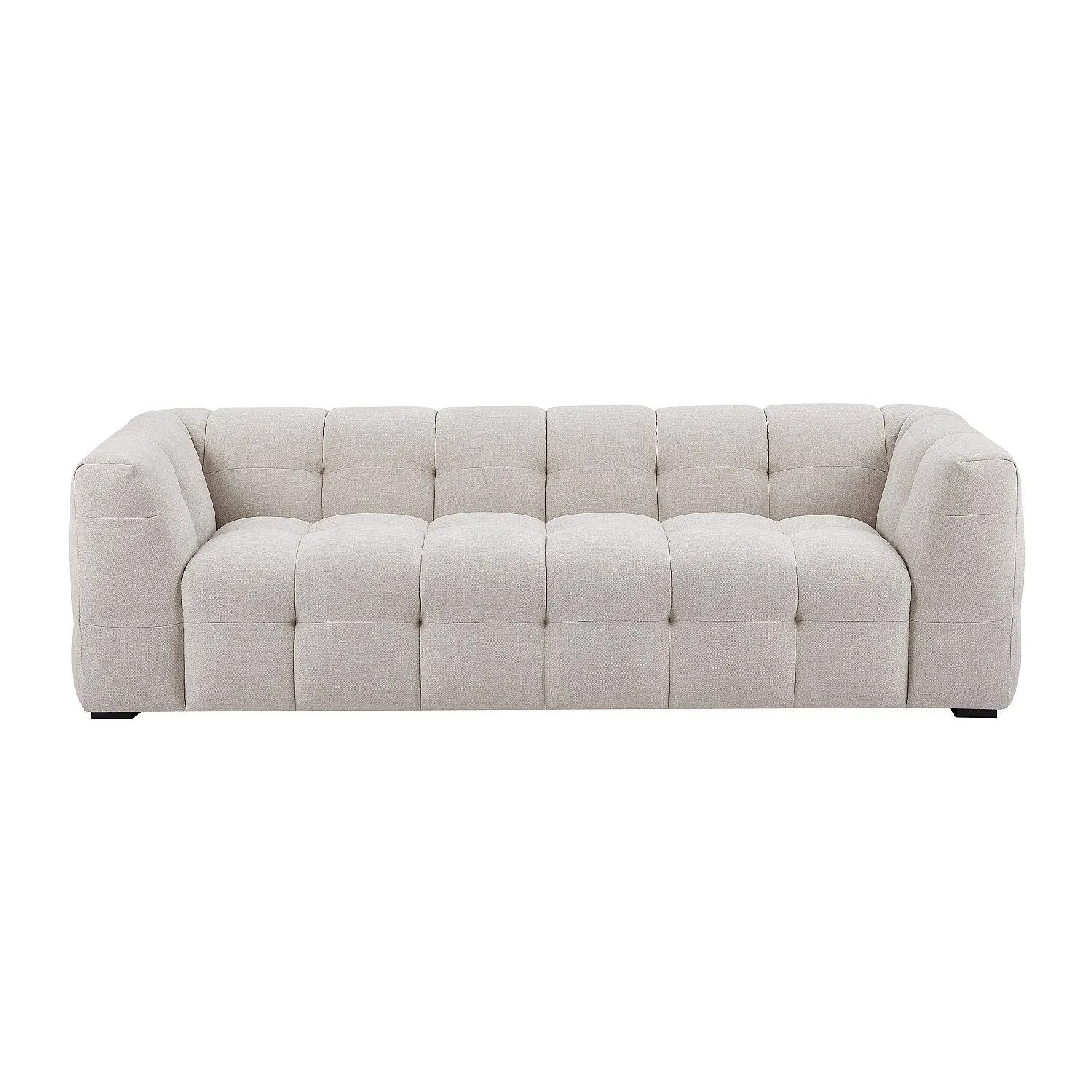 Vente-unique Sofa Ohne Schlafmöglichkeit Dilome Beige 230 cm