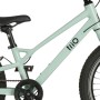 Mintfarbenes Prophete Mountainbike Trio 100 Kinder-ATB 20 Zoll mit 7-Gang-Schaltung.