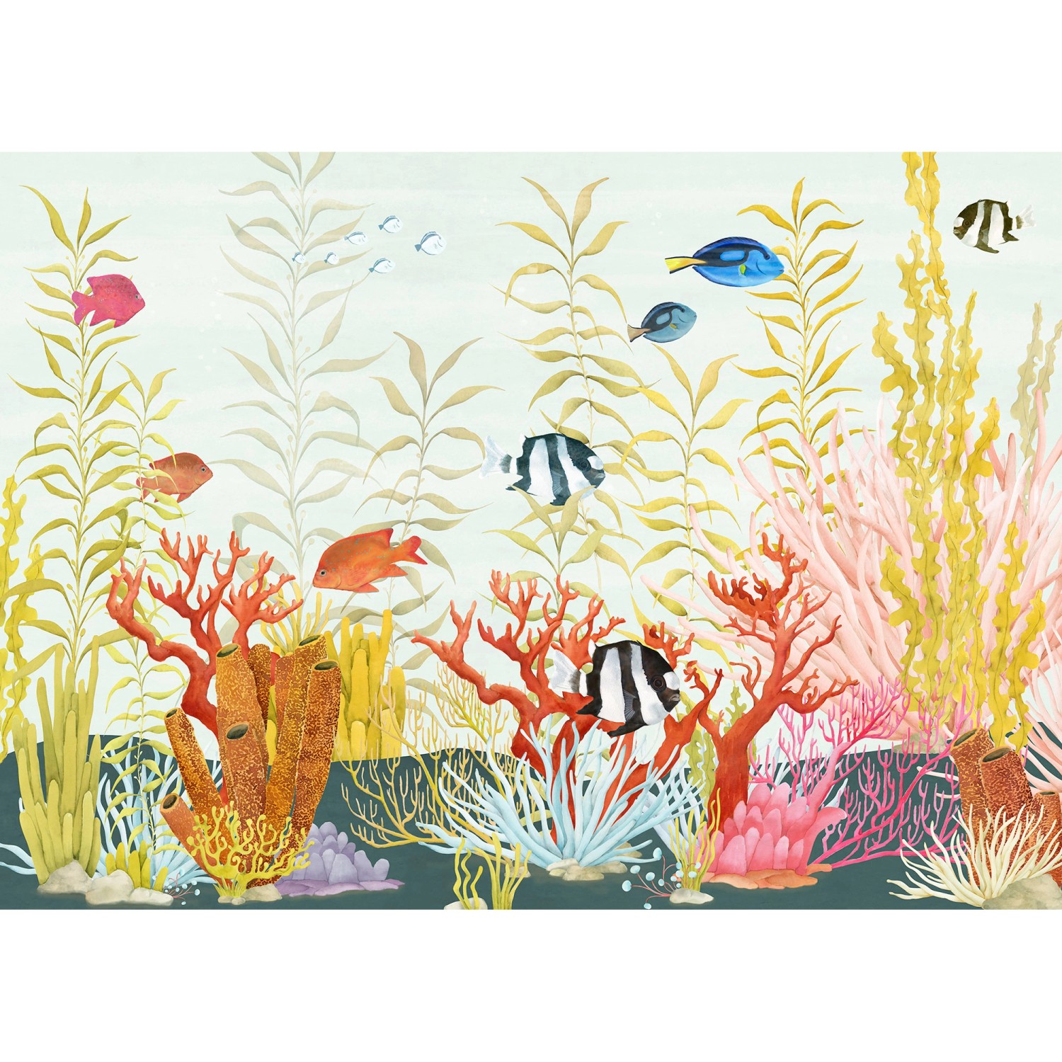 Komar Fototapete Coral World B/L: ca. 350x250 cm günstig online kaufen