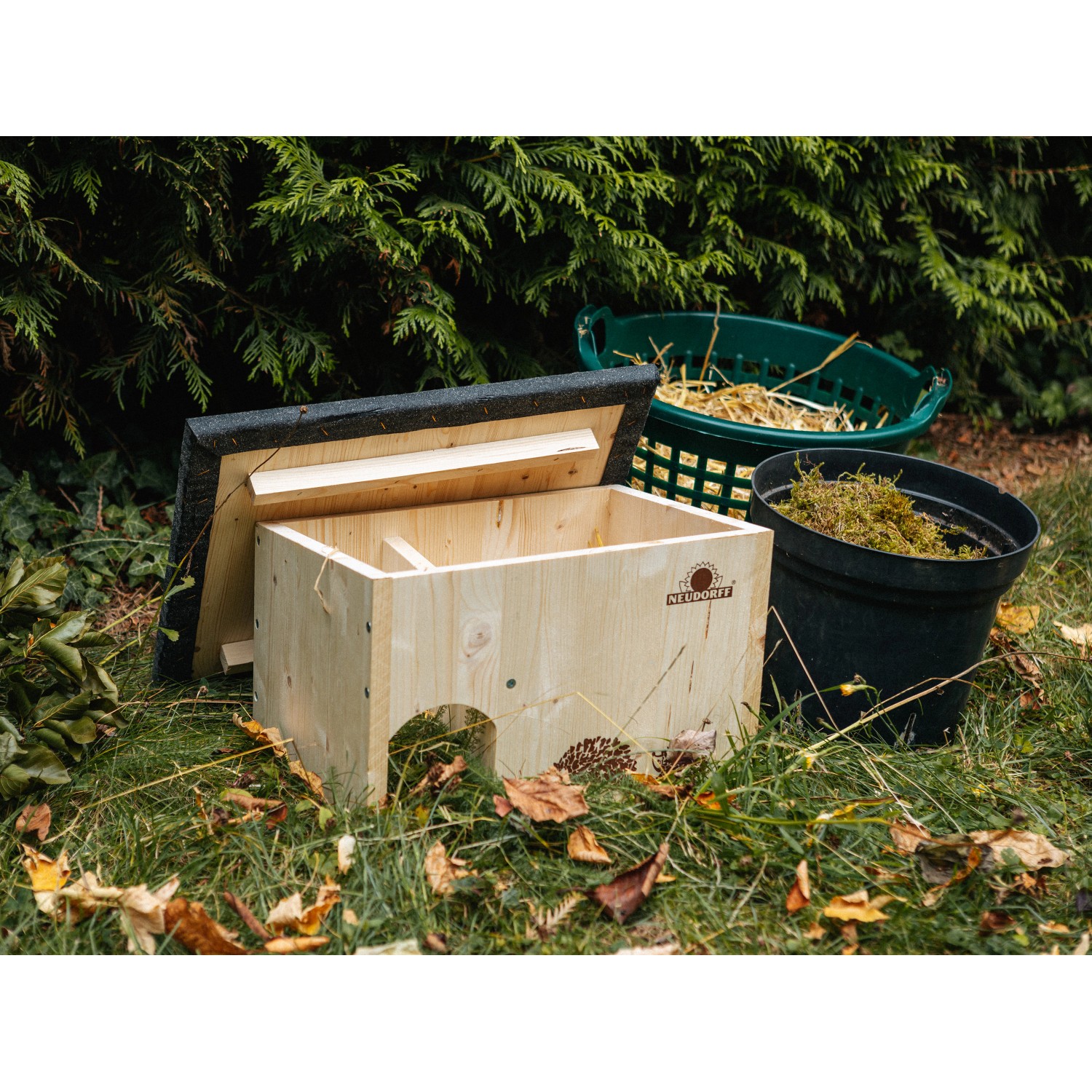 Neudorff Wildgärtner Freude Igelhaus Bausatz kaufen bei OBI
