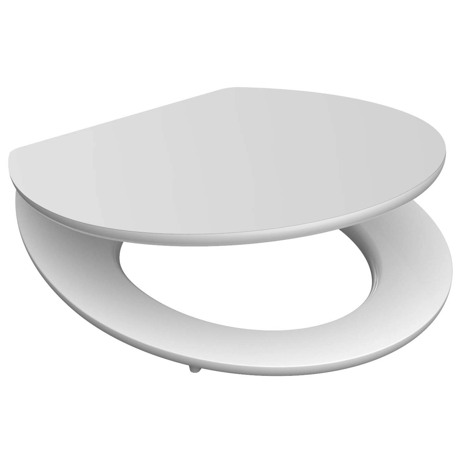 Schütte MDF WC-Sitz White mit Absenkautomatik