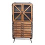 MCW Hochschrank F91 Industrial Tanne Holz Metall 128x60x33cm_4