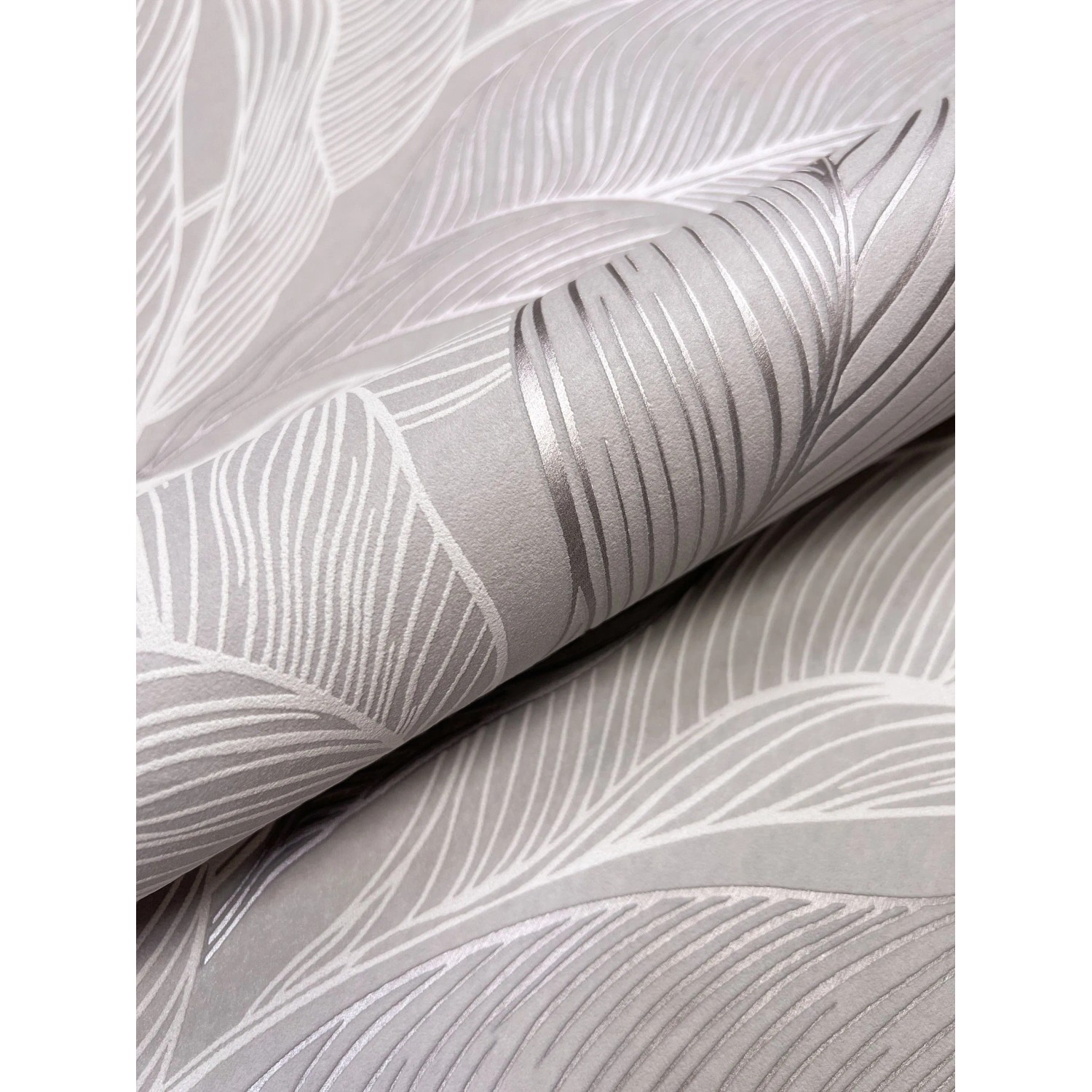 Newroom Vliestapete Milani Taupe Dschungel Tropisch FSC® günstig online kaufen