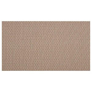 Beiger KARAT Outdoor Teppich Lecce, wetterfest, 90x500cm, für Terrasse und Garten.