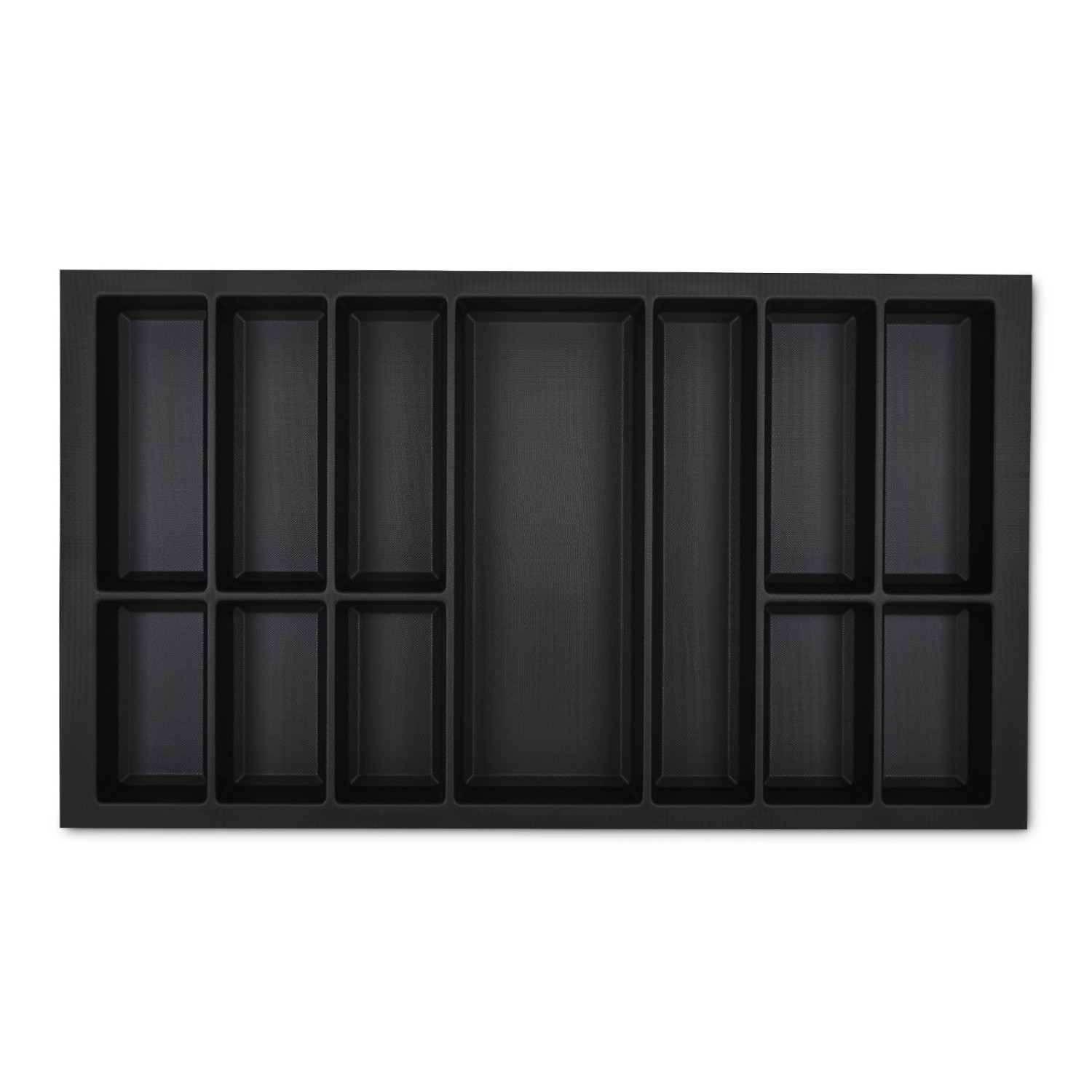 SOTECH Orga-Box VII Besteckeinsatz Schwarz 900 mm Höhe 50,5 mm mit Softtouc günstig online kaufen