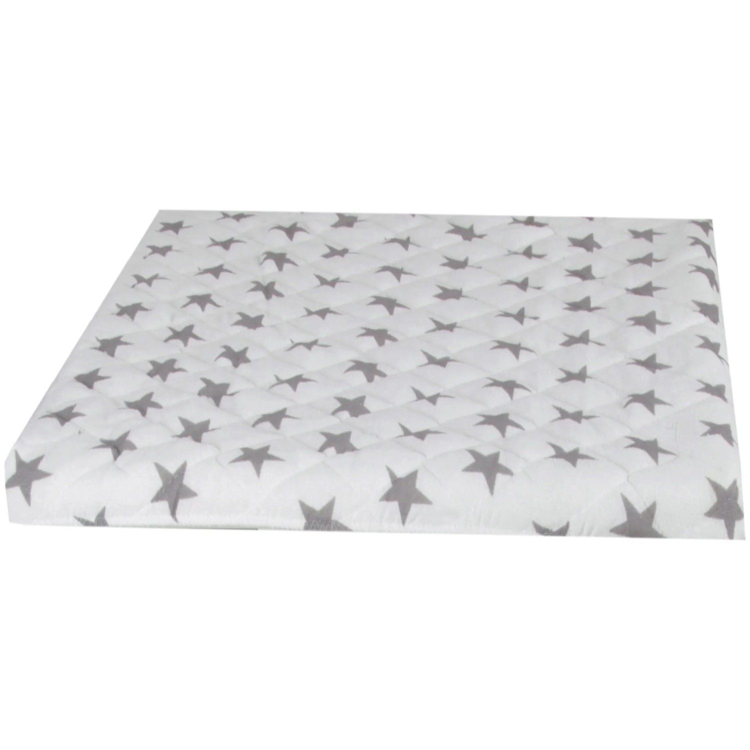 Bestlivings Trockner- & Waschmaschinenbezug 60x60 cm, Sterne weiß, Frottee
