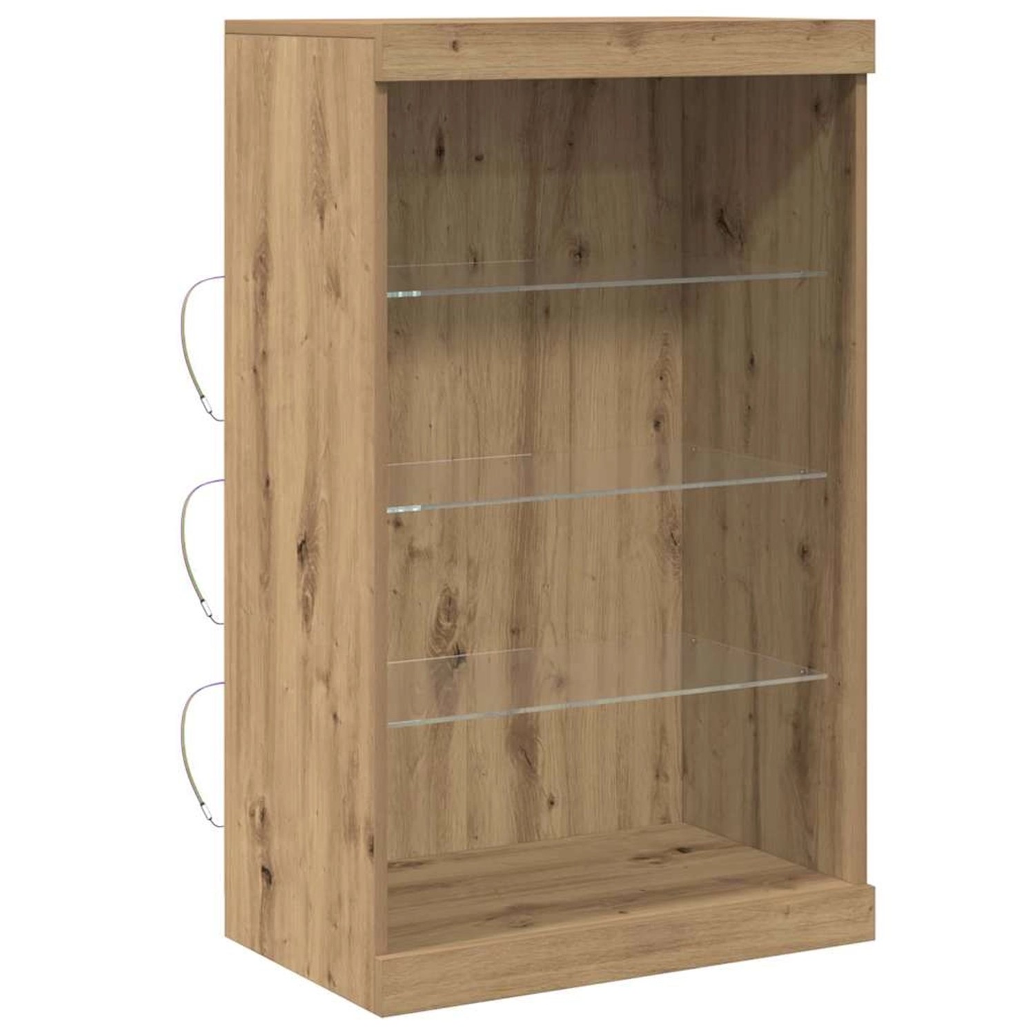 vidaXL Sideboard Eiche Handwerklich 60,5 x 37 x 100 cm Holzwerkstoff 863046 günstig online kaufen