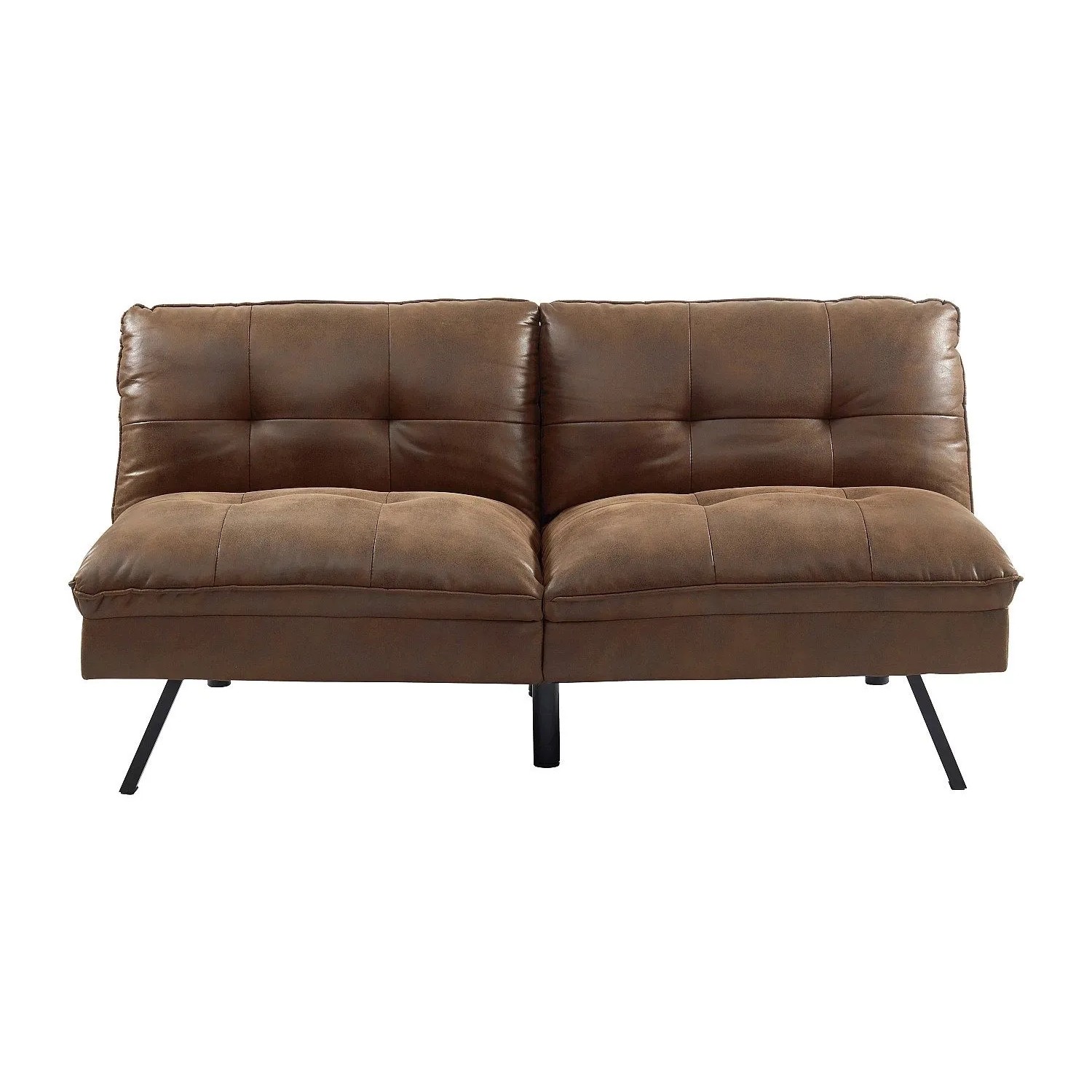 Vente-unique Schlafsofa Pegula Braun 172 cm