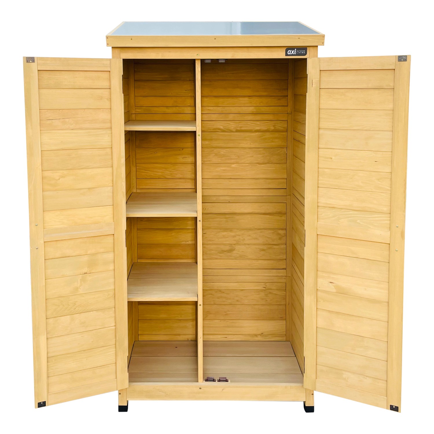 Axi Gartenschrank Hugo Holz Braun FSC® kaufen bei OBI