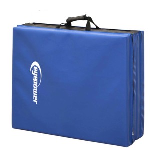 eyepower Gymnastikmatte Faltbar 200 x 60 x 5 cm Blau
