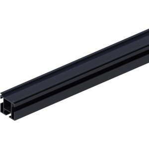 Schwarze Dreamdeck Aluminium Unterkonstruktion, 2 m lang, für Terrassendielen.