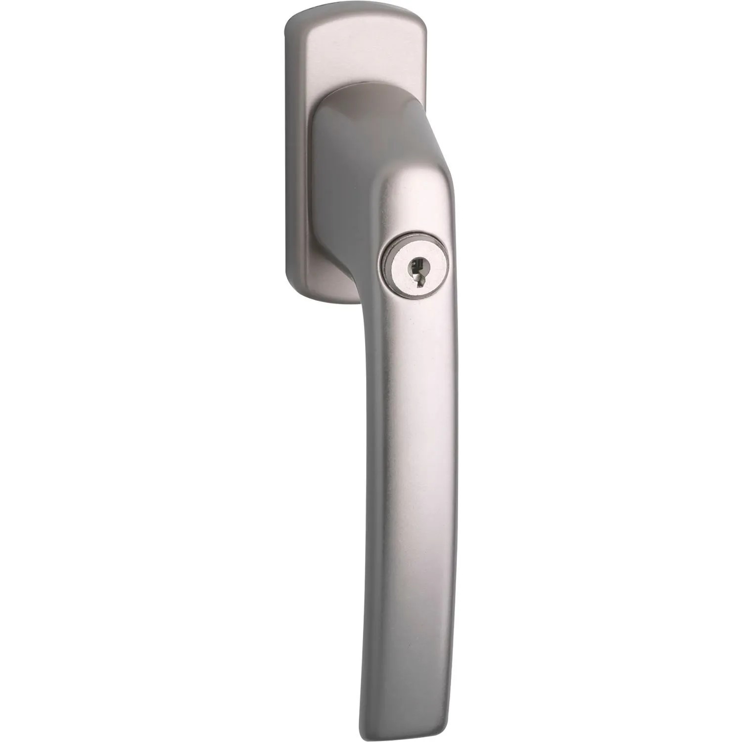 Maco Fenstergriff Harmony Sperrzylinder Vk 7x35mm Alu Titan Eloxiert