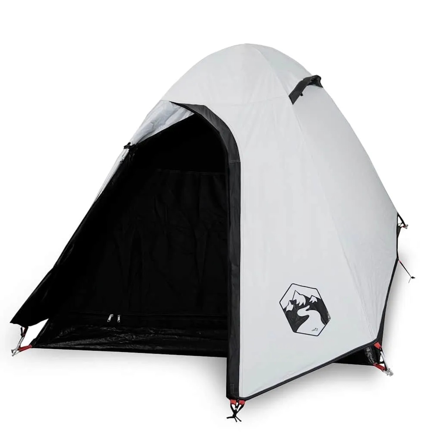 Furnicato Campingzelt Kuppel Weiß Verdunkelnd 214 X 130 X 107 Cm