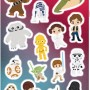 Komar Deko-Sticker Star Wars Heroes, 50x70 cm, mit beliebten Charakteren als Wandtattoos.