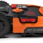 Worx Landroid L2000 Mähroboter, orange-schwarz, für Rasenflächen bis 2000 m².