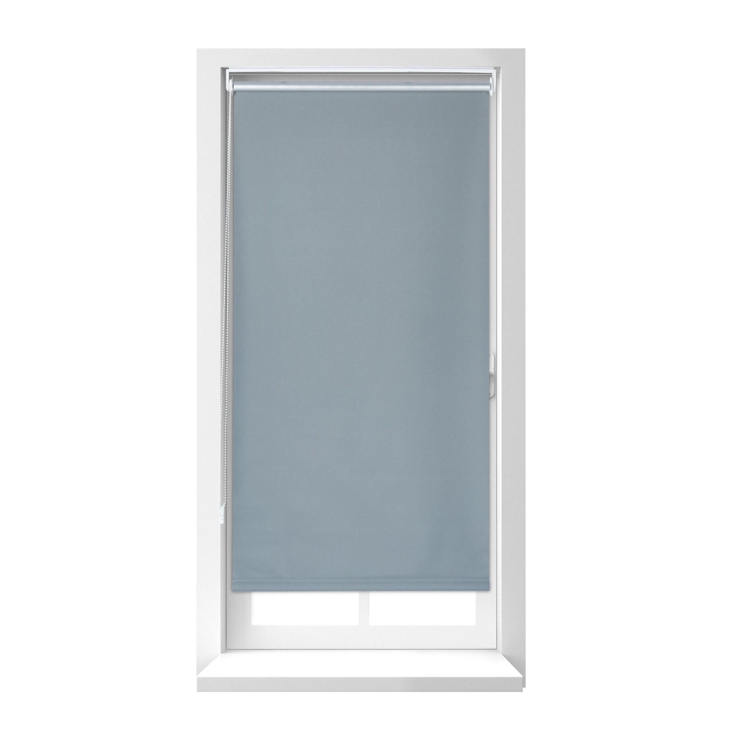 Relaxdays Thermorollo Kunststoff Grau Verdunkelnd Blickdicht 60 cm x 160 cm 0,6 kg