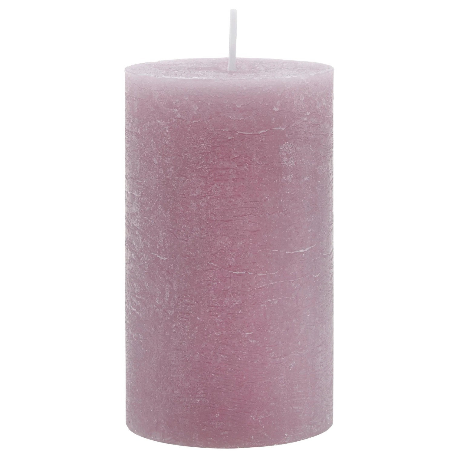 Based Stumpenkerze Lia Mauve