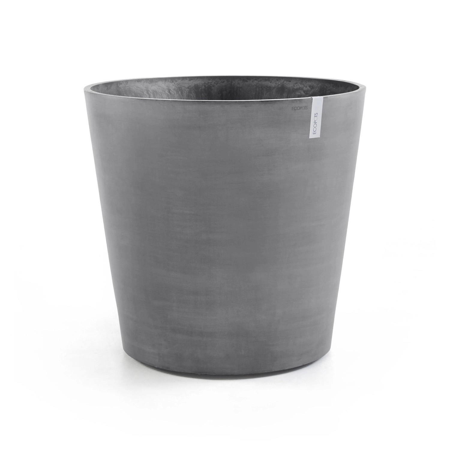 Ecopots Pflanztopf Amsterdam Rollen Grau Ø 100 cm / Höhe 87,5 cm