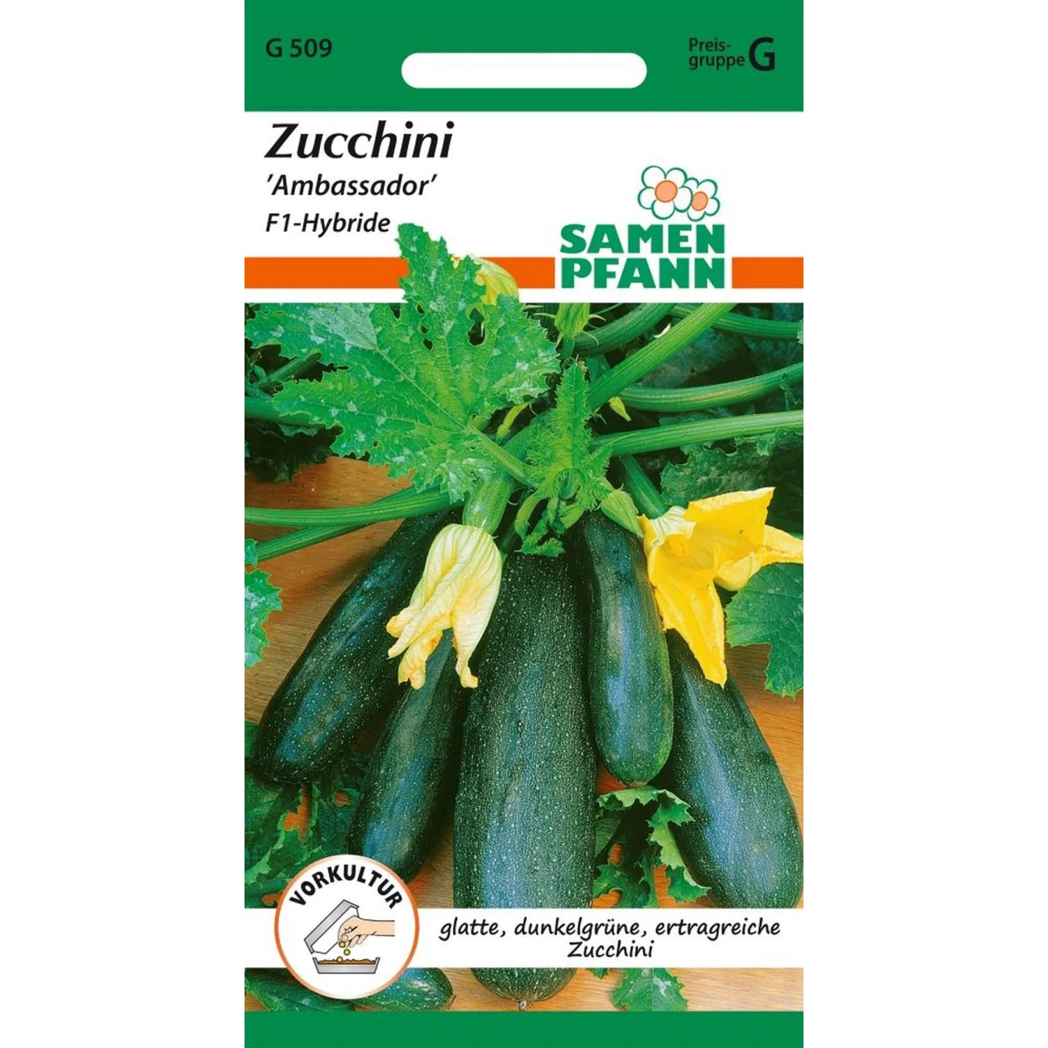 SAMEN PFANN Zucchini Ambassador
