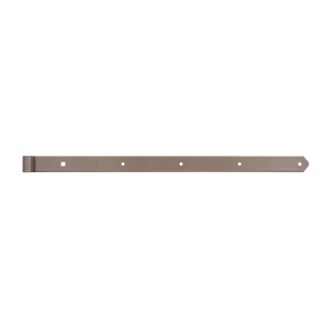 Alberts Duravis Ladenband, perlbeige, duplexbeschichtet, Stahl, mit Löchern zur Montage.