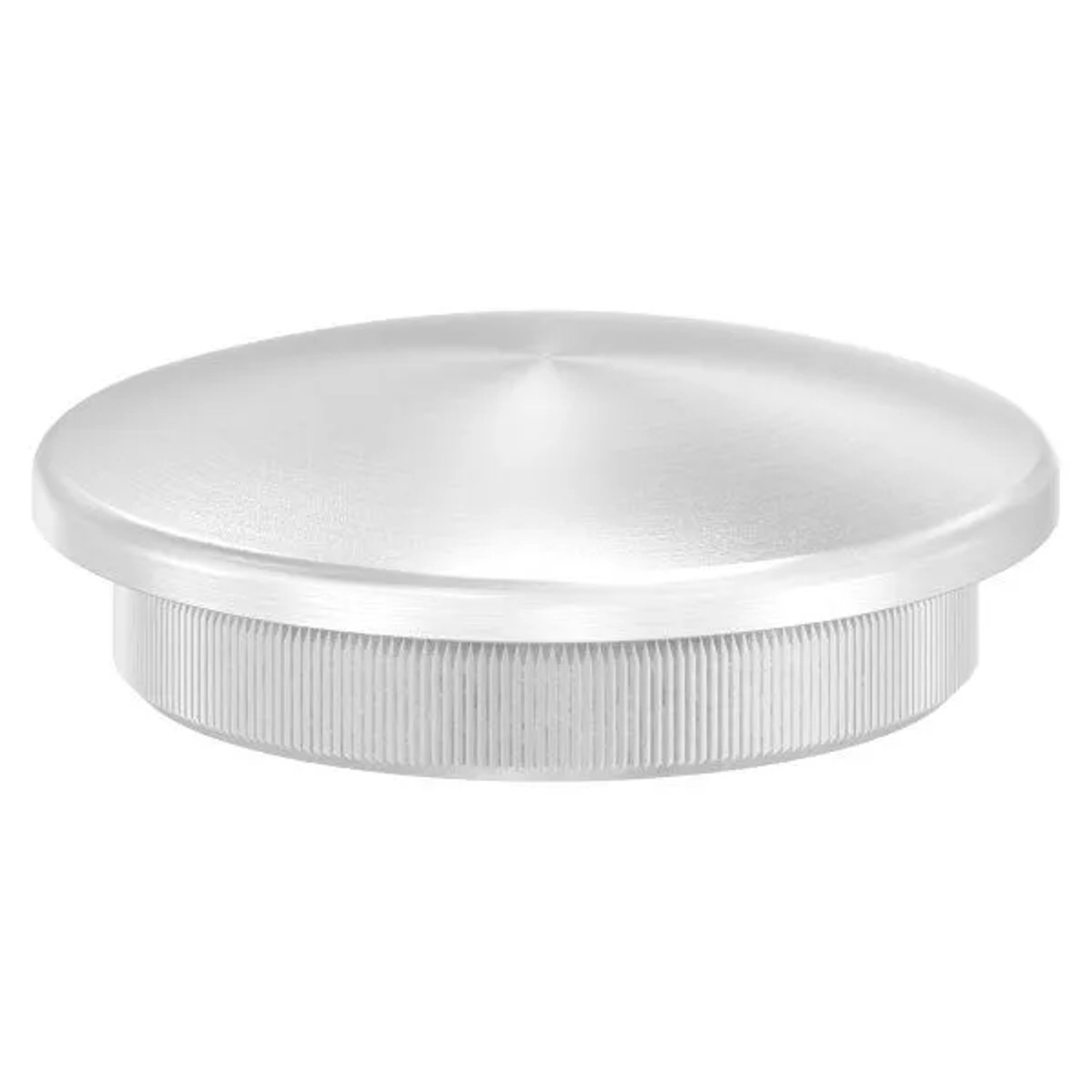 FeNau Endkappe Edelstahl V2A Für Rohr Ø 48,3 mm X 4,0 mm Leicht Gewölbt Zum Einschlagen