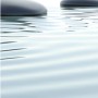 Schulte Duschrückwand DecoDesign Zen Steine & Wasser, Steine auf Wasser dargestellt.