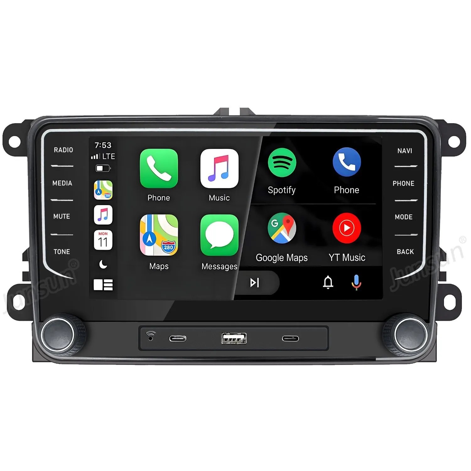 Junsun Autoradio Für VW Touran Tiguan Golf 5 6 Passat