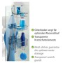 Wenko Duschcaddy Olesi mit 3 Etagen aus Edelstahl zur Aufbewahrung in der Dusche.