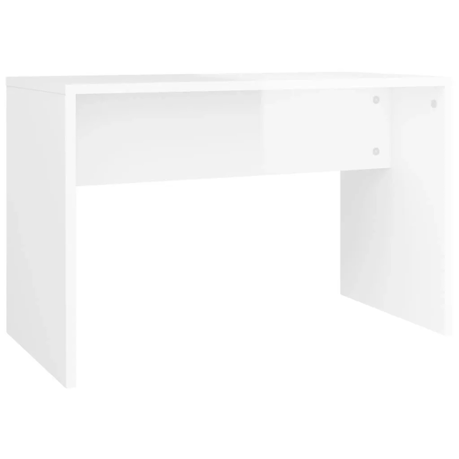 vidaXL Schminkhocker Hochglanz-Weiß 70x35x45 cm Holzwerkstoff 802819