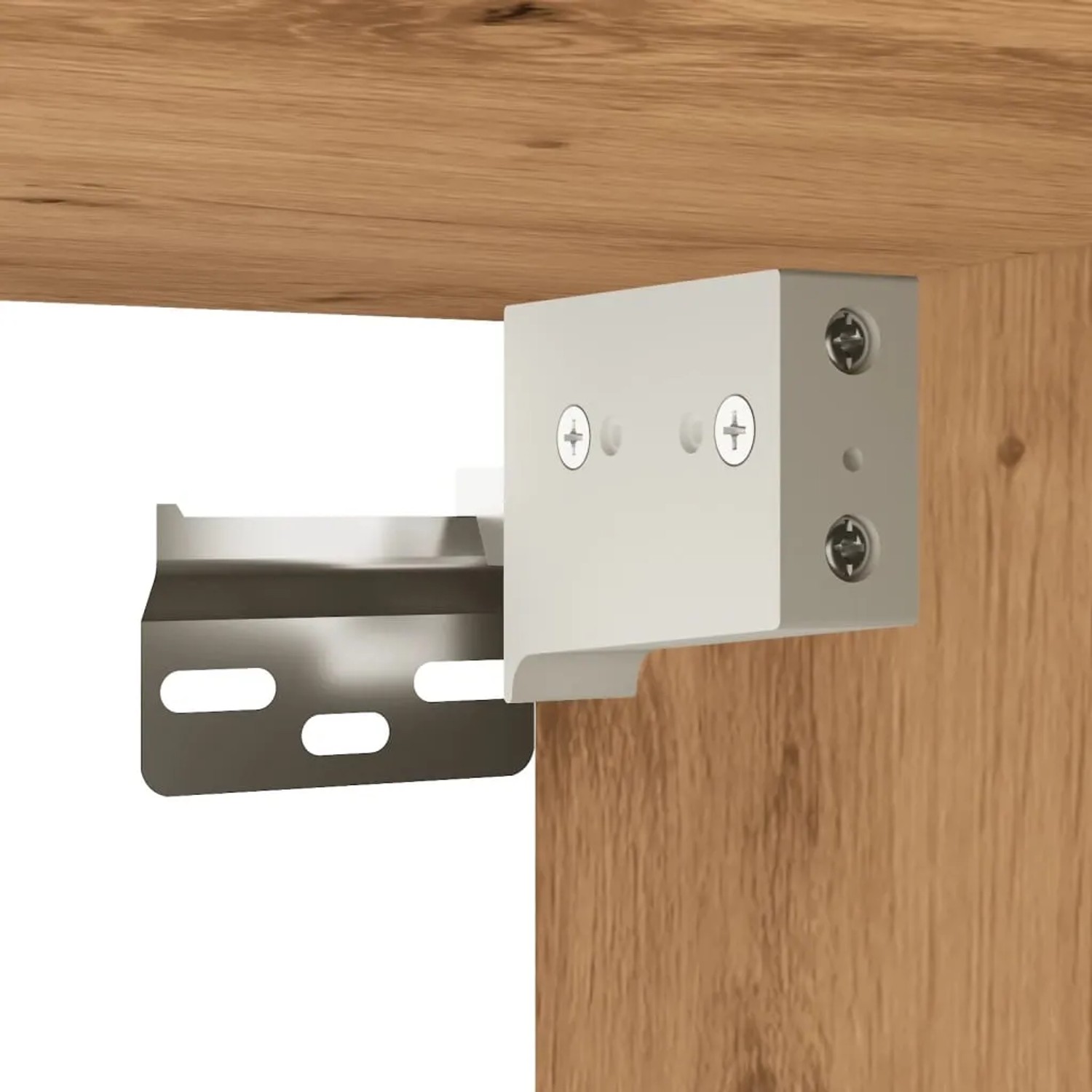 vidaXL Waschbeckenunterschrank mit Einbaubecken Artisan-Eiche 3328924_9