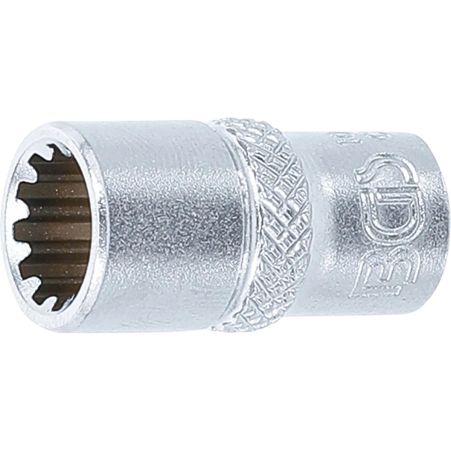BGS Steckschlüssel Einsatz Gear Lock Antrieb Innenvierkant 6 3 Mm  1 4 Zoll  SW 8 Mm 10108