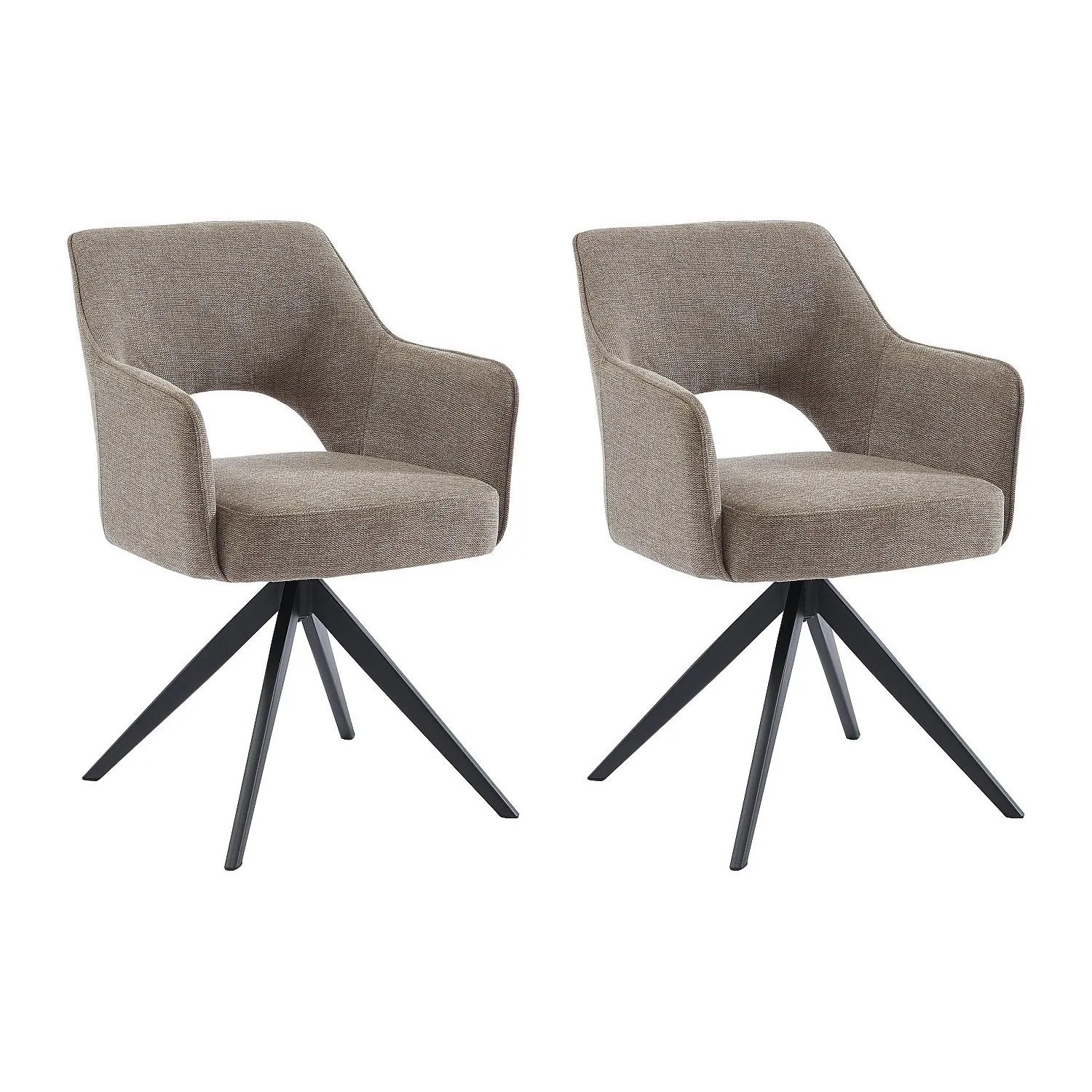 Vente-unique Stuhl Konya Taupe 58 cm