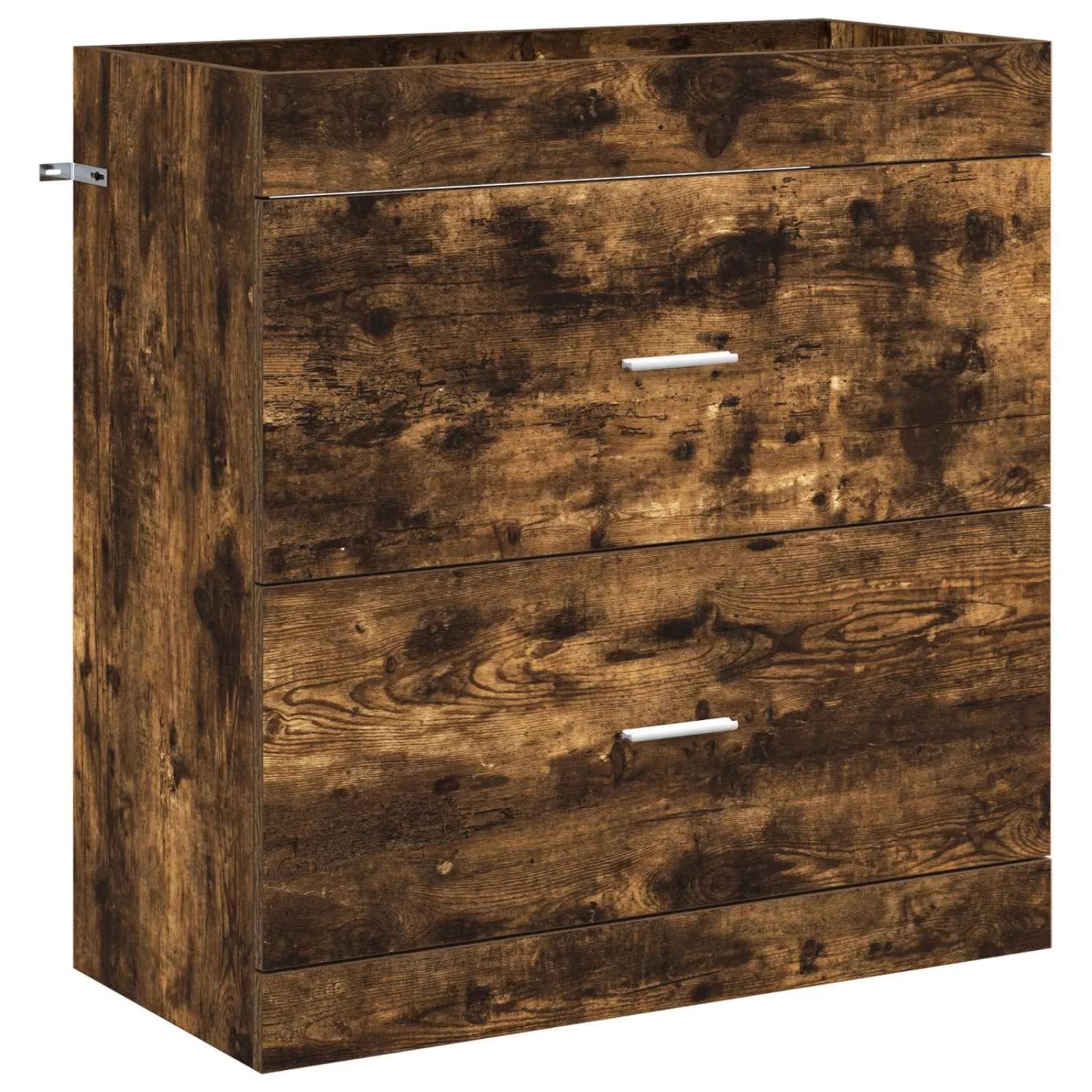 vidaXL Badunterschrank Geräucherte Eiche 78,5 x 37,5 x 81 cm 890716